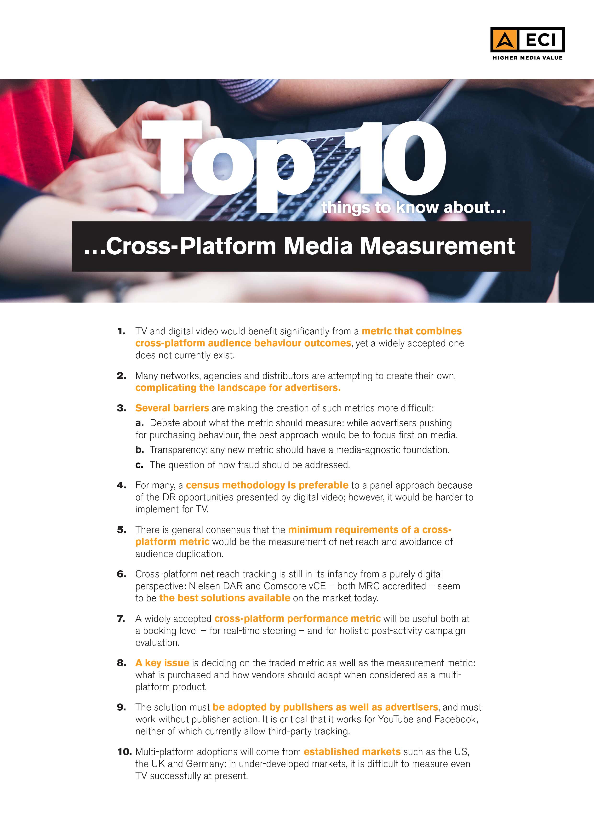 Top 10 | Cross-Platform Media Measurement